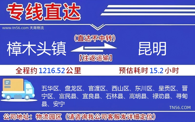 樟木頭鎮(zhèn)到昆明物流公司 樟木頭鎮(zhèn)到昆明物流公司