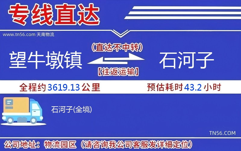 望牛墩鎮(zhèn)到石河子物流公司 望牛墩鎮(zhèn)到石河子物流公司